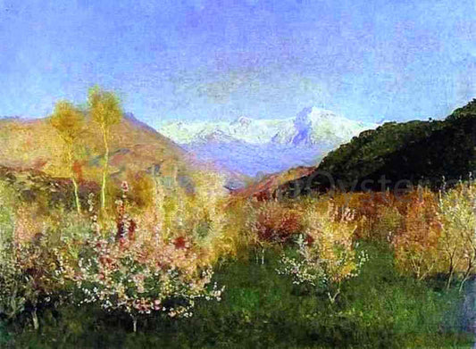  Isaac Ilich Levitan Springtime in Italy - Canvas Print