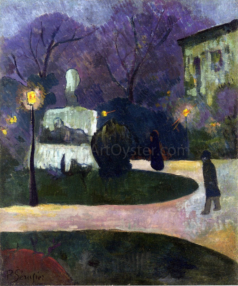  Paul Serusier Square with Street Lamp - Canvas Print