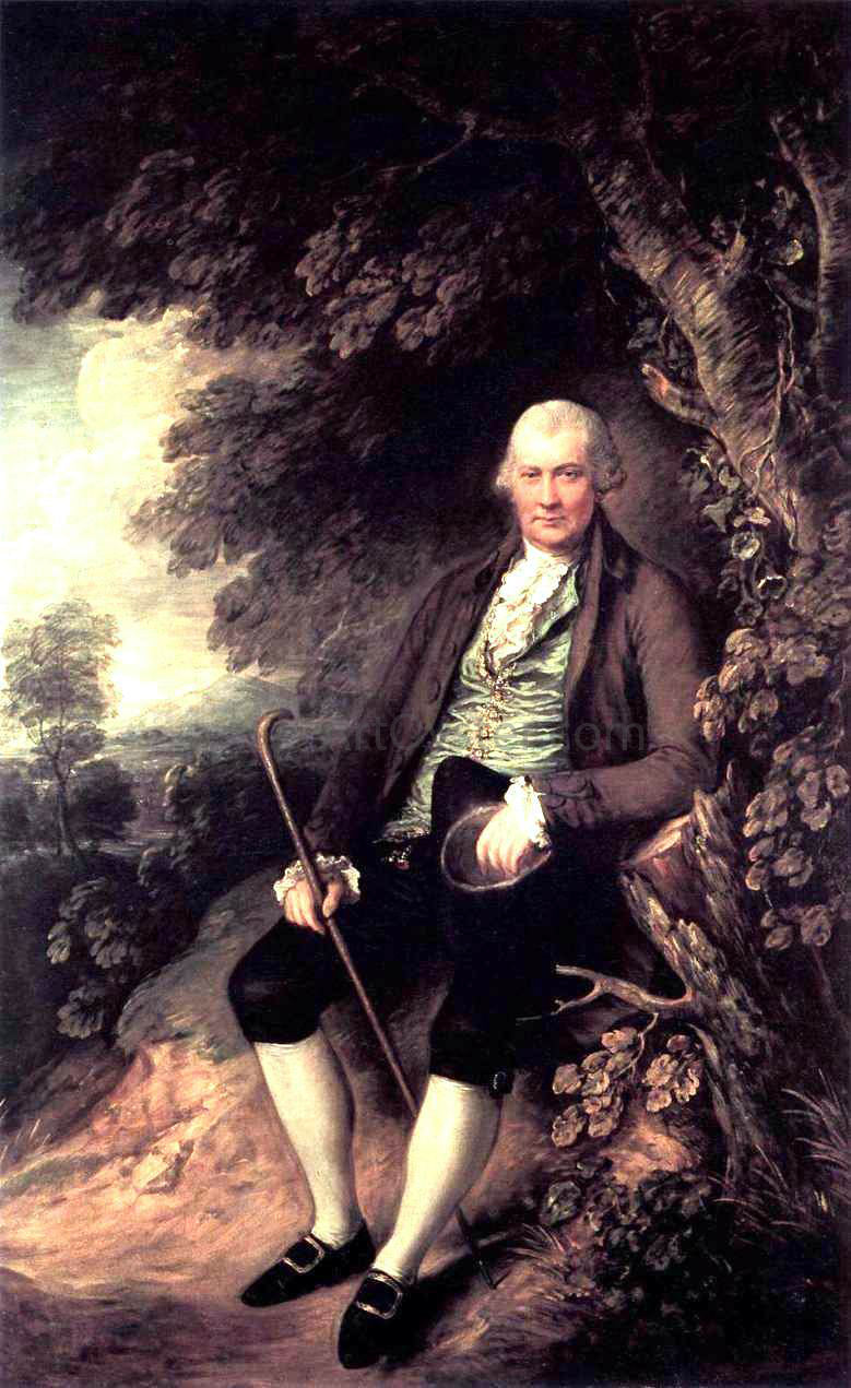  Thomas Gainsborough Squire John Wilkinson - Canvas Print