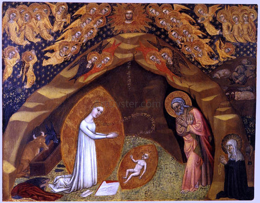  Niccolo Di Tommaso St Bridget and the Vision of the Nativity - Canvas Print