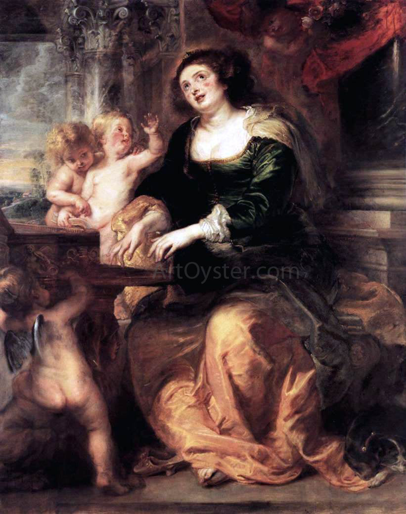  Peter Paul Rubens St. Cecilia - Canvas Print