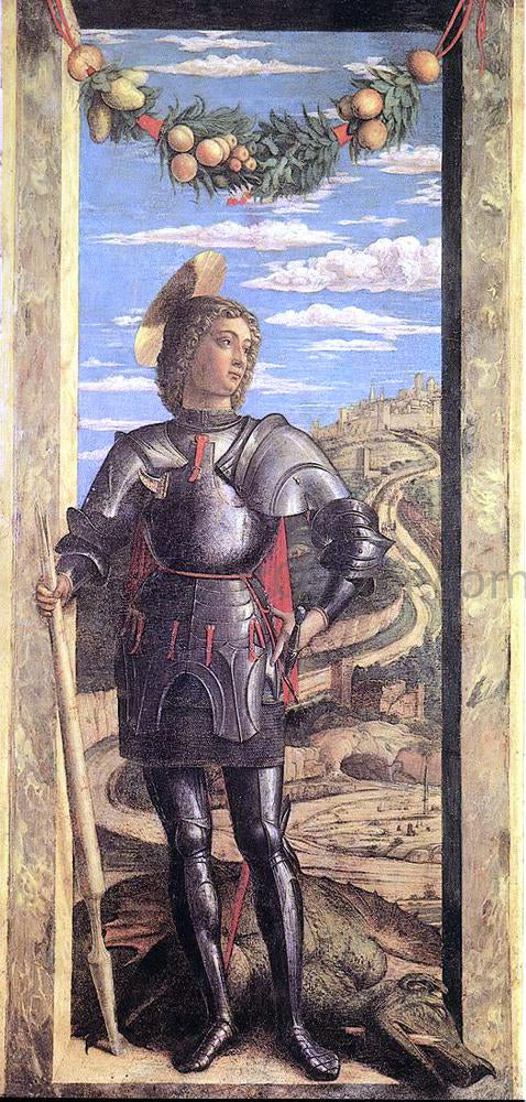  Andrea Mantegna St George - Canvas Print