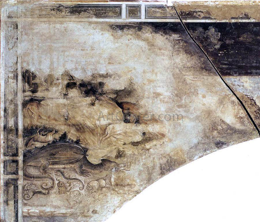  Antonio Pisanello St George and the Princess of Trebizond (left side) - Canvas Print