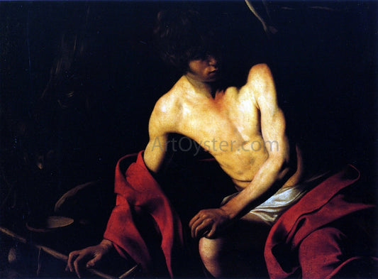  Caravaggio St. John the Baptist - Canvas Print