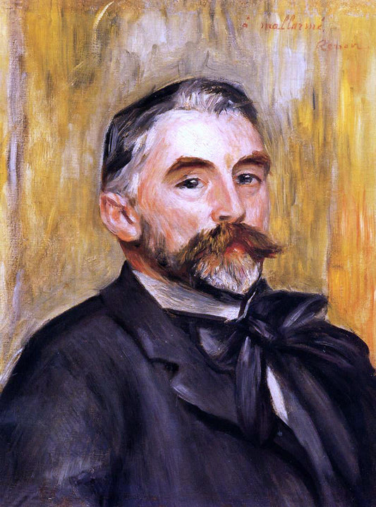  Pierre Auguste Renoir Stephane Mallarme - Canvas Print