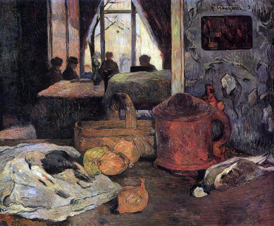  Paul Gauguin Still Life in an Interior, Copenhagen - Canvas Print