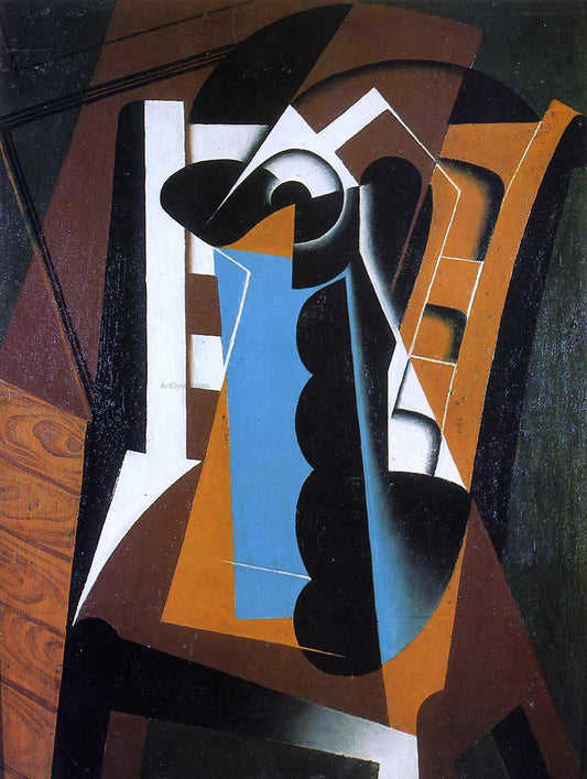  Juan Gris Still Life on a Chair - Canvas Print