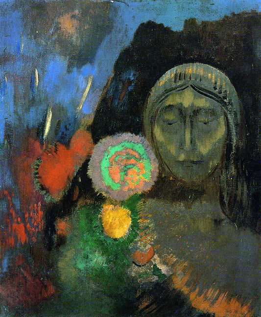  Odilon Redon Still Life: The Dream - Canvas Print