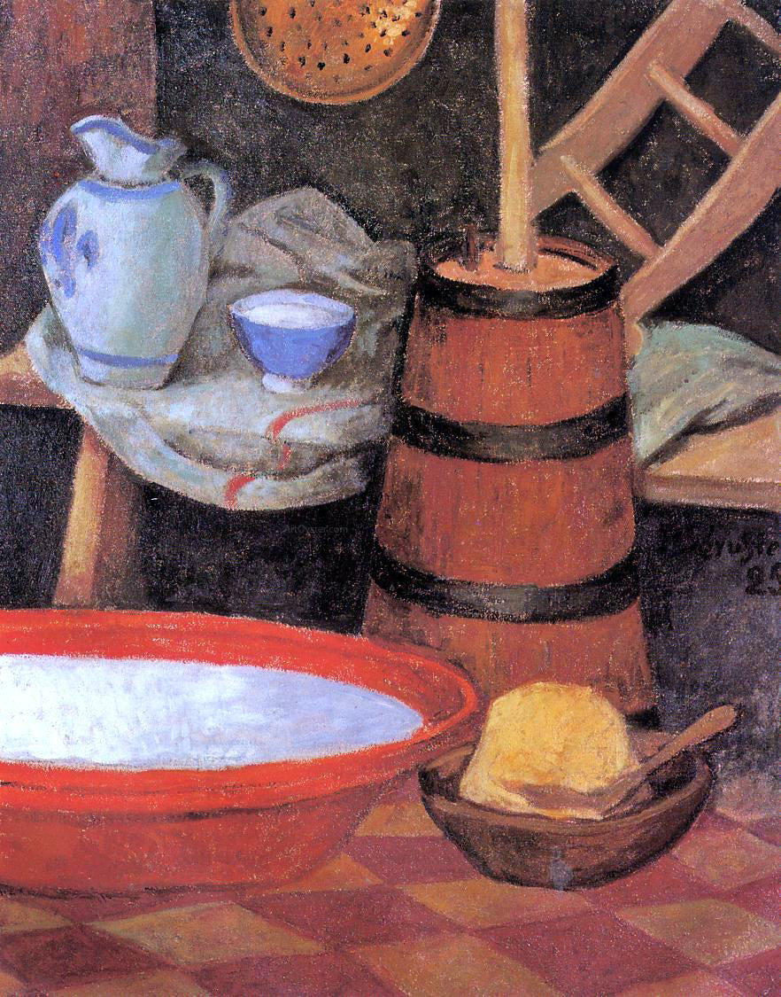  Paul Serusier Still Life with Churn - Canvas Print