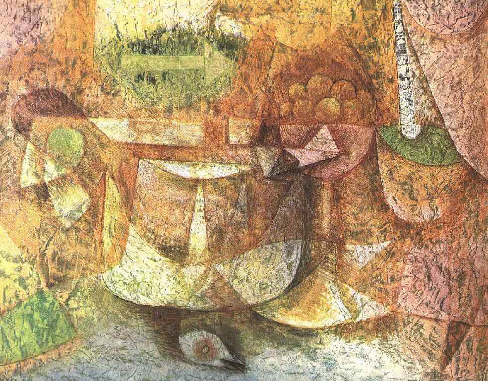  Paul Klee Still Life with Dove - Canvas Print