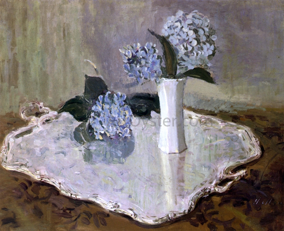  Paul Cesar Helleu Still Life with Hydrangias - Canvas Print