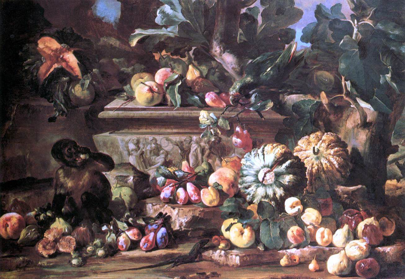  Michele Pace Del Campidoglio Still-Life - Canvas Print