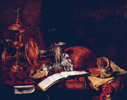  Frans Rijkhals Still-Life - Canvas Print