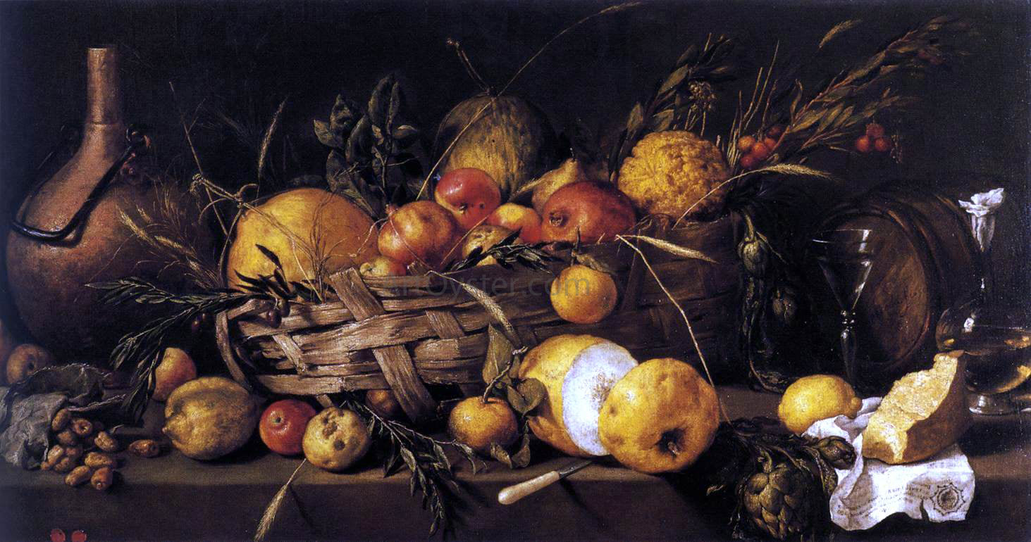  Antonio De Pereda Still-Life with Fruit - Canvas Print