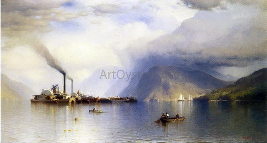  Jr. Samuel Colman Storm King on the Hudson - Canvas Print