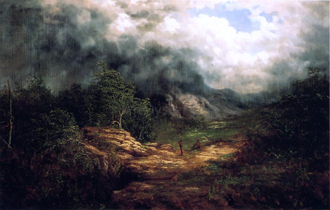  William Anthony Frerichs Storm over the Blue Ridge - Canvas Print