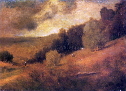  George Inness Stormy Day - Canvas Print