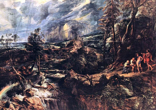  Peter Paul Rubens Stormy Landscape - Canvas Print