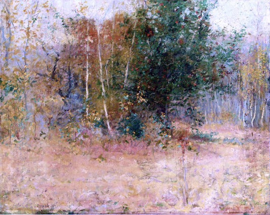  John Leslie Breck Study for 'Indian Summer' - Canvas Print