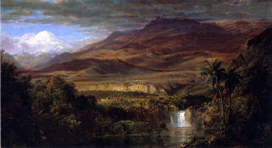  Frederic Edwin Church Study for "The Heart of the Andes" - Canvas Print