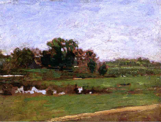  Thomas Eakins Study for "The Meadows, Gloucester, New Jersey" - Canvas Print