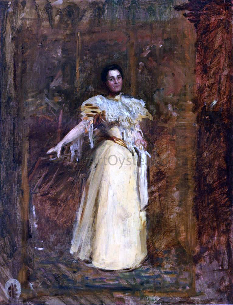  Thomas Eakins Study for the Portrait of Miss Emily Sartain - Canvas Print