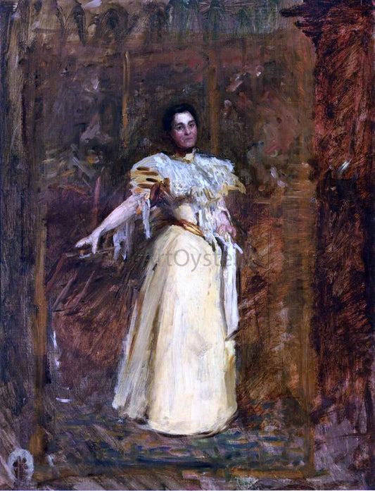  Thomas Eakins Study for the Portrait of Miss Emily Sartain - Canvas Print