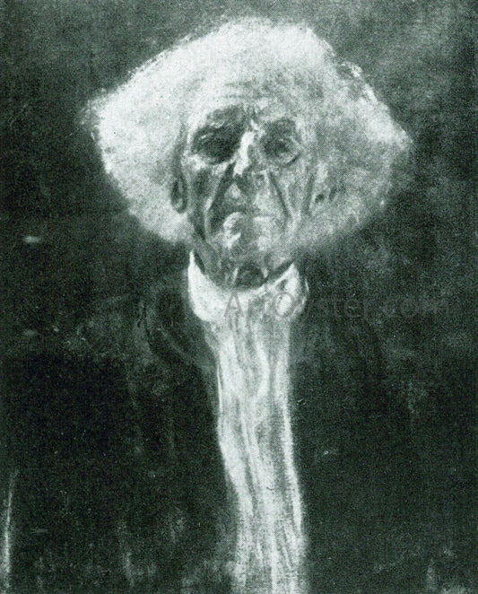  Gustav Klimt Study of the Head of a Blind Man - Canvas Print