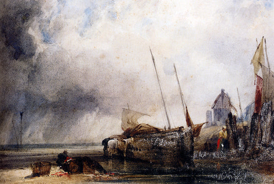  Thomas Shotter Boys St-Valery-Sur-Somme - Canvas Print