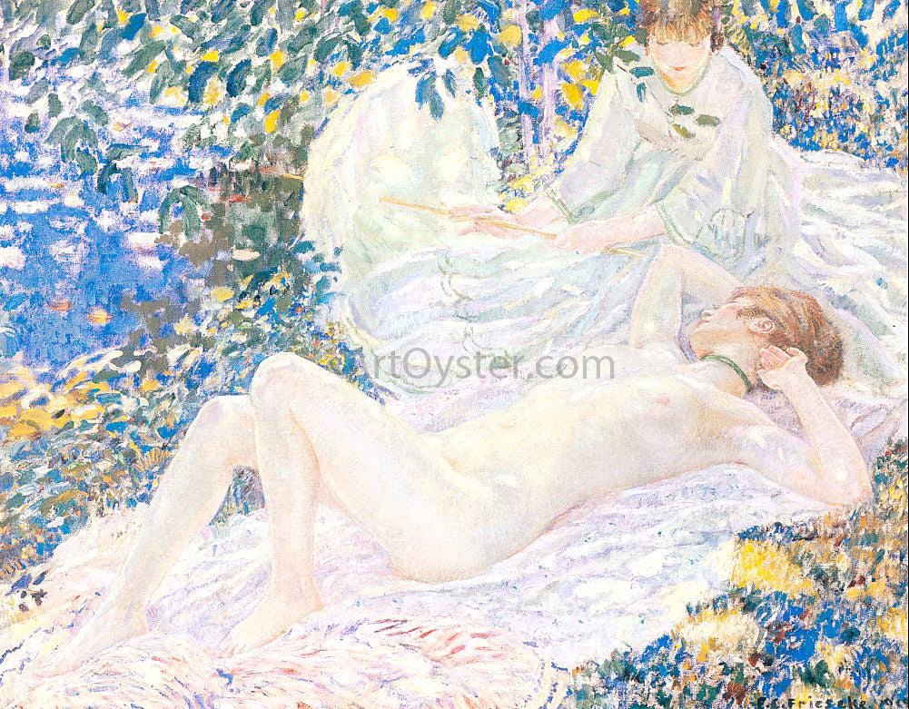  Frederick Carl Frieseke Summer - Canvas Print