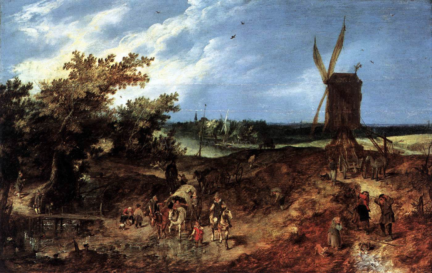  Adriaen Pietersz Van de Venne Summer - Canvas Print