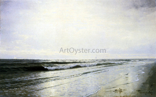  George Willoughby Maynard Summer Clouds - Canvas Print