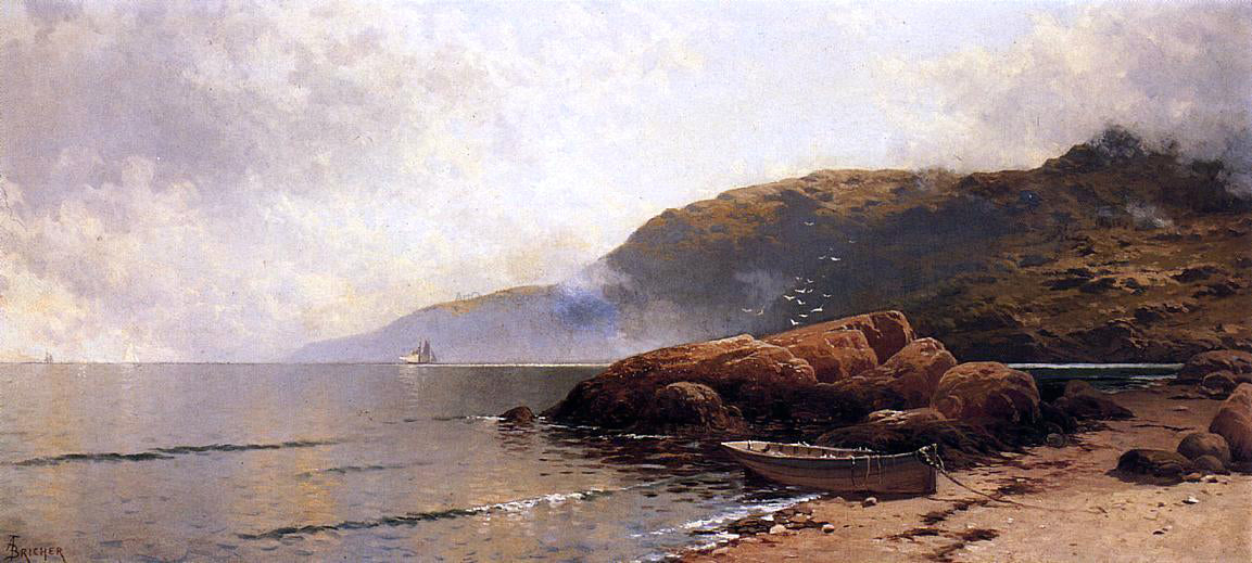  Alfred Thompson Bricher Summer Day at Grand Manan - Canvas Print