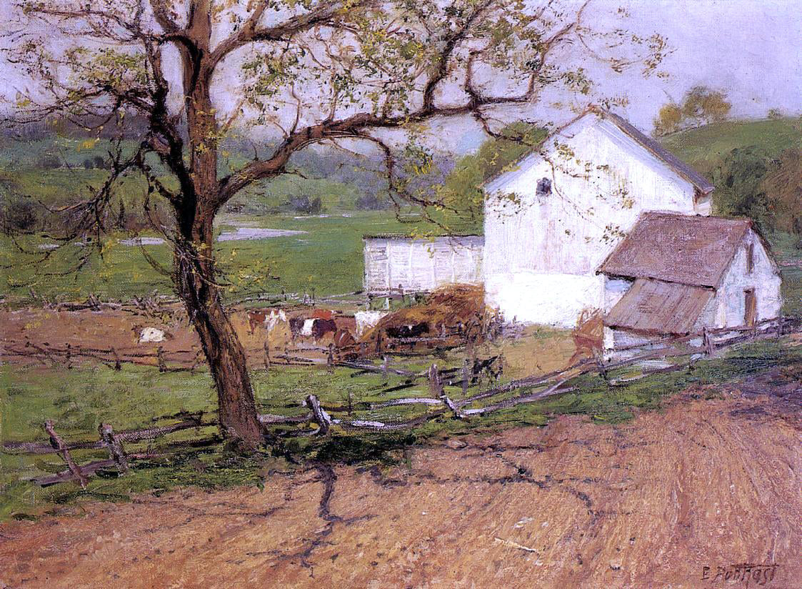  Edward Potthast Summer Day - Canvas Print