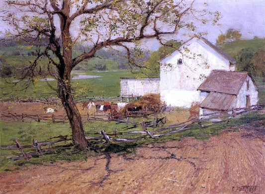  Edward Potthast Summer Day - Canvas Print