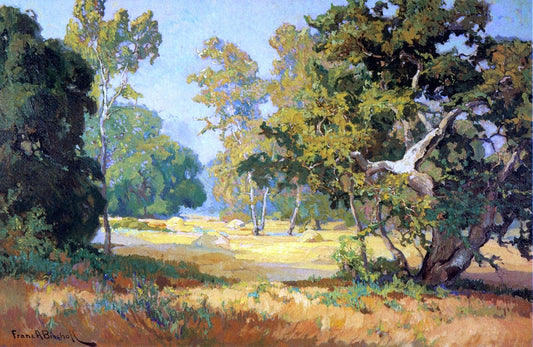  Franz Bischoff Summer Days, California Woodlands - Canvas Print