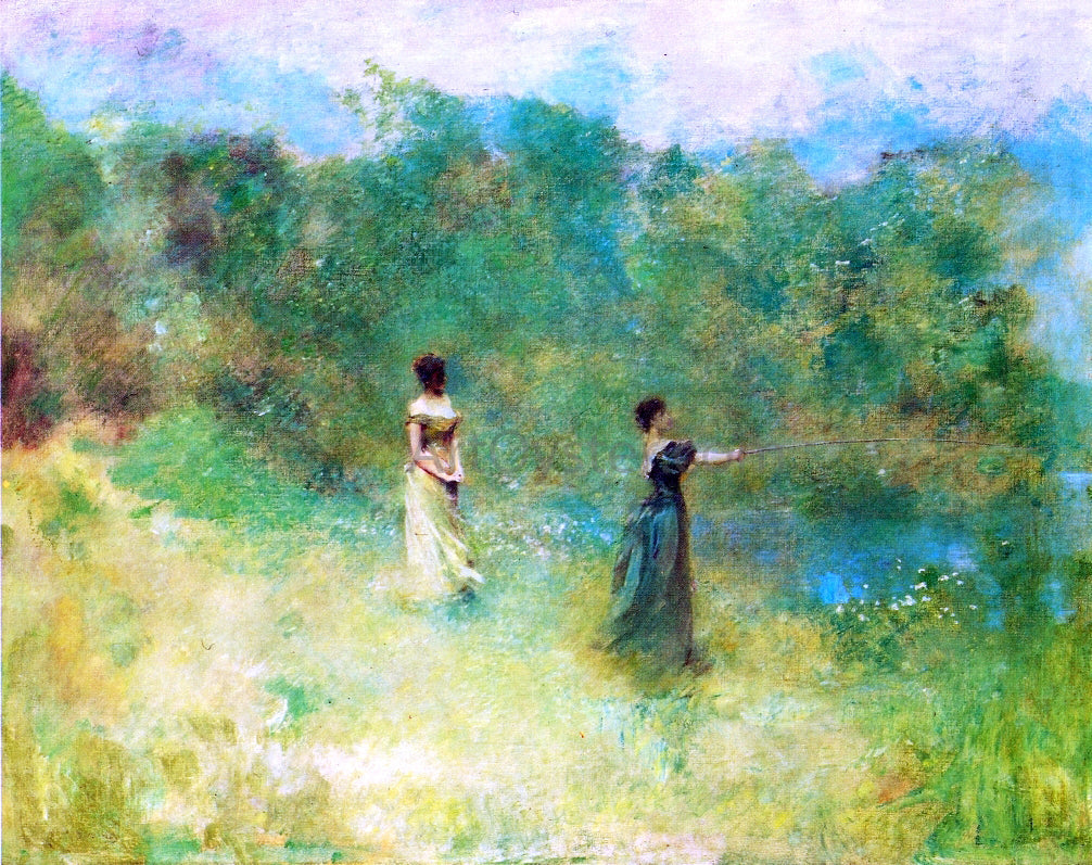  Thomas Wilmer Dewing Summer - Canvas Print