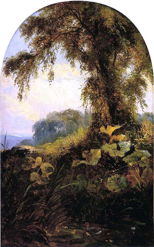  James McDougal Hart Summer Landscape - Canvas Print