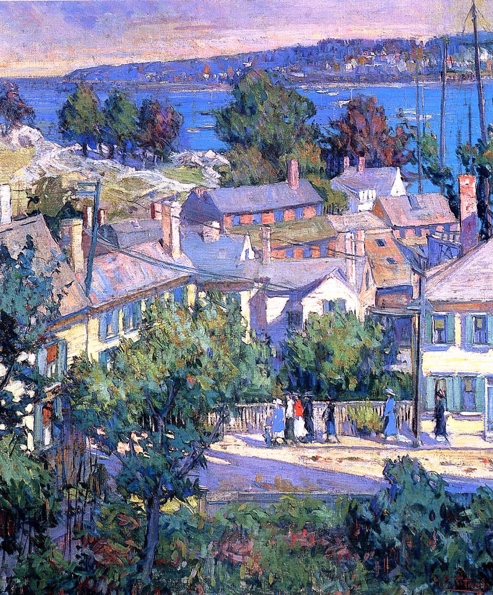  Mary Bradish Titcomb Sunday Morning - Canvas Print