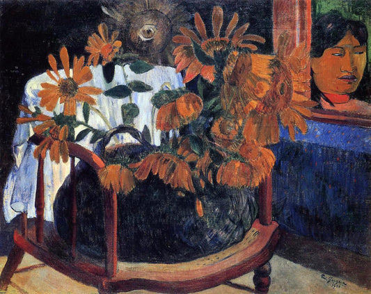  Paul Gauguin Sunflowers - Canvas Print