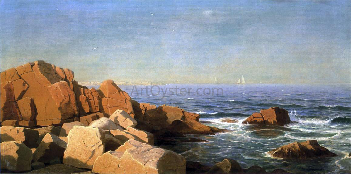  William Stanley Haseltine Sunny Afternoon, Newport, Rhode Island - Canvas Print