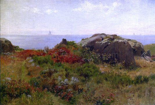  Charles Francis Browne Sunny Morning, Cape Ann, Massachusetts - Canvas Print