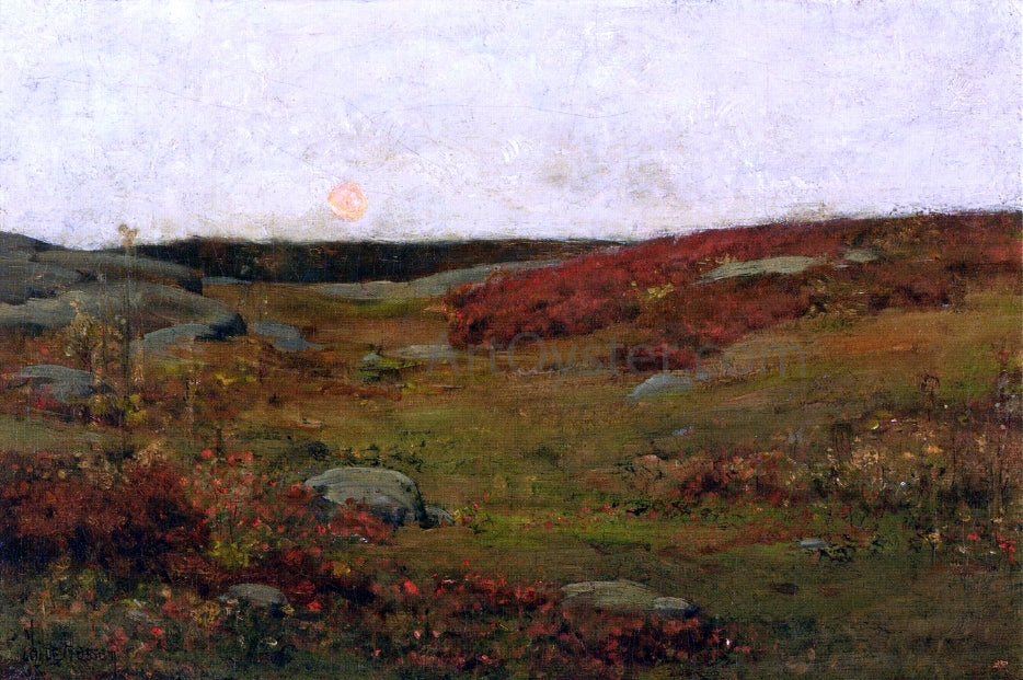  Frederick Childe Hassam Sunrise - Autumn - Canvas Print