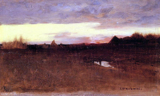  Luigi Loir Sunset - Canvas Print