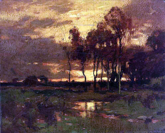  John Murphy Sunset Landscape - Canvas Print