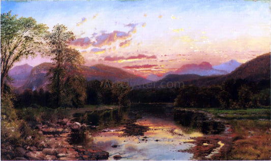  Edmund Darch Lewis Sunset Landscape - Canvas Print