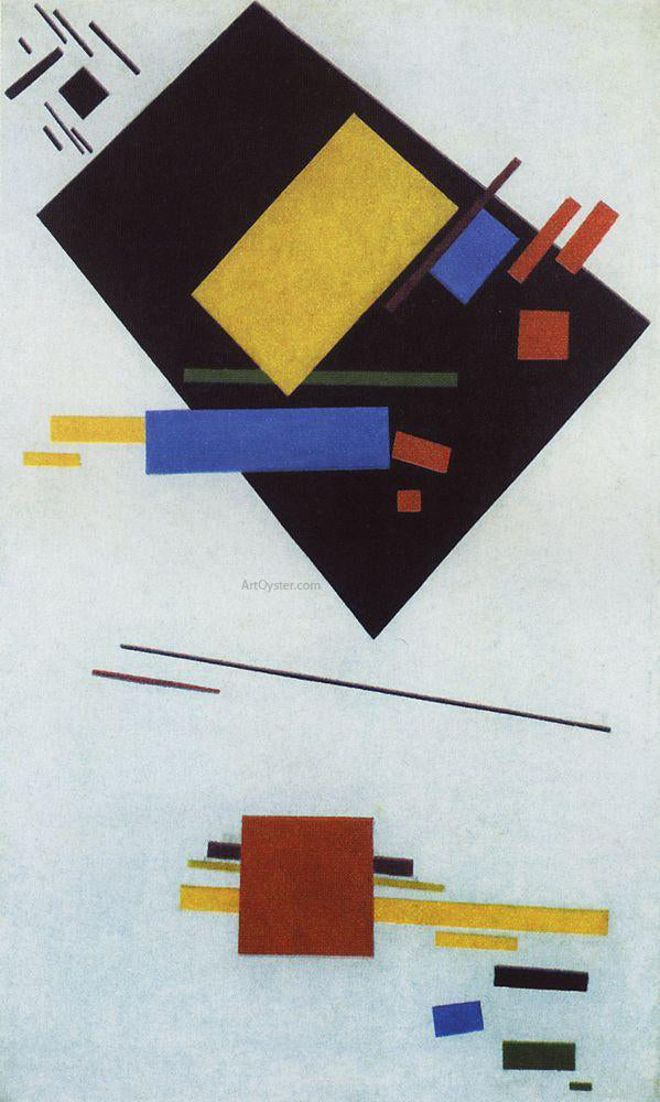  Kazimir Malevich Suprematism - Canvas Print