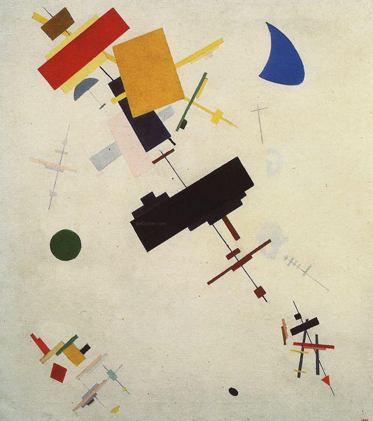  Kazimir Malevich Suprematism - Canvas Print