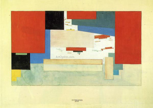  Kazimir Malevich Suprematism - Canvas Print