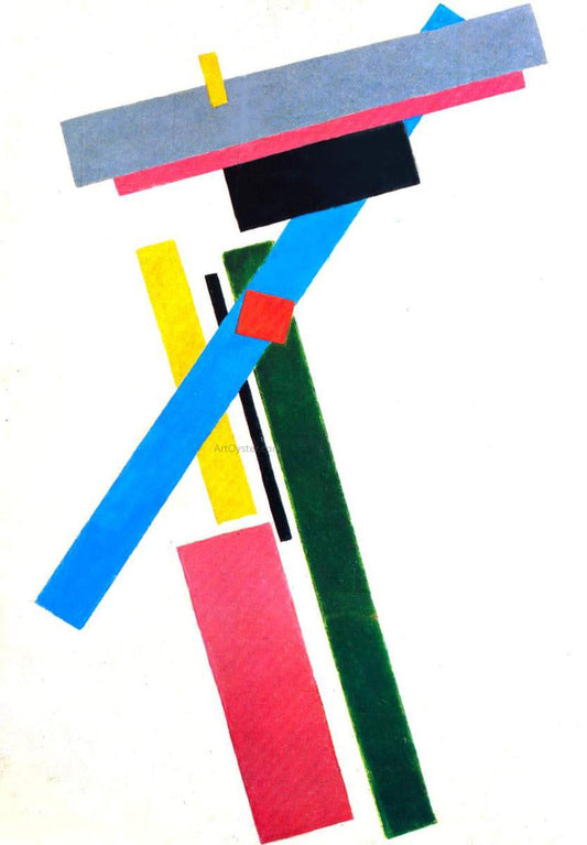  Kazimir Malevich Suprematistic Construction - Canvas Print